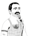 Cartoon: Freddie Mercury (small) by Pascal Kirchmair tagged sansibar,zanzibar,bohemian,rhapsody,freddie,mercury,queen,rock,roll,star,hall,of,fame,musik,musiker,musician,music,singer,songwriter,composer,illustration,drawing,zeichnung,pascal,kirchmair,cartoon,caricature,karikatur,ilustracion,dibujo,desenho,ink,disegno,ilustracao,illustrazione,illustratie,dessin,de,presse,du,jour,art,the,day,tekening,teckning,cartum,vineta,comica,vignetta,caricatura,portrait,portret,retrato,ritratto,porträt,tusche,tuschezeichnung,frontman,lead,gay,pride,schwul