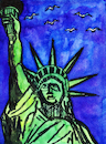 Cartoon: Freiheitsstatue (small) by Pascal Kirchmair tagged statue,of,liberty,freiheitsstatue,estatua,de,la,libertad,portrait,retrato,ritratto,ink,drawing,dibujo,desenho,porträt,art,arte,kunst,dessin,ilustracion,watercolour,watercolor,aquarell,aquarelle,pascal,kirchmair,illustration,tusche,tuschezeichnung,zeichnung,disegno,ilustracao,illustrazione,illustratie,presse,du,jour,tekening,teckning,encre,chine,tinta,da,china,nanquim,inchiostro,di,architektur,architecture,architettura,arquitetura,arquitectura,monument,sehenswürdigkeit,new,york,manhattan