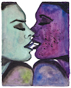 Cartoon: French Kiss (small) by Pascal Kirchmair tagged cara,delevingne,sinnlich,adwoa,aboah,sex,kiss,kuss,zunkenkuss,with,tongue,french,painting,illustration,zeichnung,drawing,beso,bacio,beijo,baiser,kissing,women,sexy,senusal,cartoon,karikatur,pascal,kirchmair,political,caricature,porn,ilustracion,dibujo,desenho,ink,disegno,ilustracao,illustrazione,illustratie,dessin,de,presse,tekening,teckning,cartum,vineta,comica,vignetta,caricatura,retrato,ritratto,portrait,gouache,peinture,dipinto,pittura,pintura