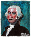 Cartoon: George Washington (small) by Pascal Kirchmair tagged george,washington,caricature,portrait,karikatur,retrato,dibujo,desenho,drawing,dessin,zeichnung,illustration,pascal,kirchmair,usa,president,portret,cartum,cartoon,ilustracao,ilustracion,ritratto,disegno