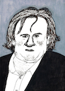 Cartoon: Gerard Depardieu (small) by Pascal Kirchmair tagged gerard,depardieu,sylvia,kristel,acteur,cinema,actor,schauspieler,artist,art,illustration,drawing,tusche,tuschepinsel,sepia,black,brush,zeichnung,pascal,kirchmair,cartoon,caricature,karikatur,ilustracion,dibujo,desenho,ink,disegno,ilustracao,illustrazione,illustratie,dessin,de,presse,du,jour,of,the,day,tekening,teckning,cartum,vineta,comica,vignetta,caricatura,portrait,porträt,portret,retrato,ritratto,hollywood,academy,award,awards,oscar,oscars,winner,hauptdarsteller,darsteller,gouache