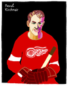 Cartoon: Gordie Howe (small) by Pascal Kirchmair tagged gordie howe ice mr hockey detroit red wings cartoon caricature karikatur eishockey canada kanada illustration drawing dessin dibujo desenho disegno vignetta