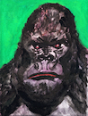 Cartoon: Gorilla (small) by Pascal Kirchmair tagged muscleman,gorilla,mountain,berggorilla,beringei,western,lowland,gorille,gorila,illustration,ink,drawing,zeichnung,pascal,kirchmair,cartoon,caricature,karikatur,ilustracion,dibujo,desenho,ilustracao,illustrazione,illustratie,dessin,de,presse,tekening,teckning,cartum,vineta,comica,vignetta,caricatura,tusche,tuschezeichnung,portrait,retrato,porträt,ritratto,art,arte,kunst,artwork,encre,chine,tinta,china,inchiostro,nanquim,painting,pintura,peinture,dipinto,malerei,pittura