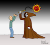 Cartoon: Grim reaper (small) by Pascal Kirchmair tagged pandemie,pandemic,pandemia,corona,covid19,19,covid,coronavirus,malattie,malattia,maladie,enfermedad,malady,sick,sickness,illness,disease,virus,tod,erkrankung,muerte,death,mort,morte,illustration,drawing,zeichnung,pascal,kirchmair,political,cartoon,caricature,karikatur,ilustracion,dibujo,desenho,ink,disegno,ilustracao,illustrazione,illustratie,dessin,de,presse,du,jour,art,of,the,day,tekening,teckning,cartum,vineta,comica,vignetta,caricatura,politiker,italy,italia,italien,italie,rome,vaffanculo,politica,angst,paura,peur,fear,temor,miedo,skelett,squelette,skeleton,esqueleto,scheletro,epidemie,morgenstern,gevatter,grim,reaper,sensenmann,mace