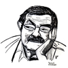 Cartoon: Günter Grass II (small) by Pascal Kirchmair tagged günter grass schriftsteller cartoon caricature portrait karikatur