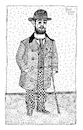 Cartoon: Henri de Toulouse-Lautrec (small) by Pascal Kirchmair tagged paris,variete,moulin,rouge,am,montmartre,impressionisme,impressionismus,henri,de,toulouse,lautrec,illustration,drawing,zeichnung,pascal,kirchmair,cartoon,caricature,karikatur,ilustracion,ink,dibujo,desenho,disegno,ilustracao,illustrazione,illustratie,dessin,presse,du,jour,art,of,the,day,tekening,teckning,cartum,vineta,comica,vignetta,caricatura,portrait,retrato,ritratto,portret,kunst,künstler,artist,artista,tusche,tuschezeichnung,encre,chine,inta,china,inchiostro,di,parigi,personage,personnage,persönlichkeit,nachtleben,night,life