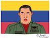 Cartoon: Hugo Chavez (small) by Pascal Kirchmair tagged hugo chavez caricature cartoon karikatur vignetta vineta comica dibujo desenho illustration venezuela drawing zeichnung dessin disegno presidente präsident president alo