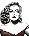 Cartoon: Jane Russell (small) by Pascal Kirchmair tagged jane,russell,mortenson,norma,jeane,baker,furacao,sexpot,bombe,sexuelle,de,sexe,bombasse,sexy,sensual,sinnlich,sensuelle,blonde,bombshell,sexbombe,sexbomb,marilyn,monroe,ink,drawing,tusche,tuschezeichnung,schauspielerin,actress,actrice,actriz,attrice,atriz,artist,art,hollywood,illustration,zeichnung,pascal,kirchmair,cartoon,caricature,karikatur,ilustracion,dibujo,desenho,disegno,ilustracao,illustrazione,illustratie,dessin,presse,du,jour,of,the,day,tekening,teckning,cartum,vineta,comica,vignetta,caricatura,portrait,porträt,portret,retrato,ritratto,kussmund,arte,kunst,artwork,porn,porno,chic,pop,queen,burnt,sienna,frisur,coiffure,hairdresser,friseur,coiffeur,haircut,hairdo,hairstyle,stil,style,mode,model,brown,fashion,sex,symbol,sexsymbol,blondinen,bevorzugt,gentlemen,prefer,blondes,have,more,fun