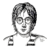 Cartoon: John Lennon (small) by Pascal Kirchmair tagged star,the,beatles,john,lennon,musik,musiker,musician,music,singer,songwriter,composer,illustration,drawing,zeichnung,pascal,kirchmair,cartoon,caricature,karikatur,ilustracion,dibujo,desenho,ink,disegno,ilustracao,illustrazione,illustratie,dessin,de,presse,du,jour,art,of,day,tekening,teckning,cartum,vineta,comica,vignetta,caricatura,portrait,portret,retrato,ritratto,porträt