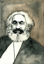 Cartoon: Karl Marx (small) by Pascal Kirchmair tagged theoretiker sozialismus theorie politik held deutschland kommunismus karl marx kommunistisches manifest das kapital