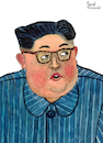 Cartoon: Kim Jong-un (small) by Pascal Kirchmair tagged kim jong un portrait retrato drawing illustration zeichnung ilustracion ilustracao dibujo desenho dessin disegno ritratto pascal kirchmair caricature karikatur cartoon tekening portret cartum teckning caricatura karikatür nordkorea north korea pjöngjang pyongyang corea coree du del norte nord