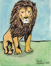 Cartoon: Löwe (small) by Pascal Kirchmair tagged lion,leao,leon,leo,leone,löwe,dessin,zeichnung,portrait,retrato,ritratto,porträt,art,arte,kunst,predator,raubkatze,predateur,felin,felino,fauve,predador,predatore,big,cat,cats,katzen,gatos,gatti,chats,illustration,ink,drawing,pascal,kirchmair,cartoon,caricature,karikatur,ilustracion,dibujo,desenho,disegno,ilustracao,illustrazione,illustratie,de,presse,tekening,teckning,cartum,vineta,comica,vignetta,caricatura,tusche,tuschezeichnung,encre,chine,tinta,china,inchiostro,nanquim,artwork