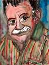 Cartoon: Mario Benedetti (small) by Pascal Kirchmair tagged mario,benedetti,caricatura,retrato,desenho,dibujo,drawing,dessin,zeichnung,cartoon,cartum,karikatur,portrait,journalist,dichter,schriftsteller,uruguay,escritor,ecrivain,scrittore,poet,poeta,montevideo,orlando,hamlet,hardy,brenno,farugia,pascal,kirchmair,illustration,cuadro,quadro,disegno,aquarell,watercolour,porträt,dipinto,pintura