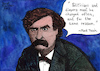 Cartoon: Mark Twain (small) by Pascal Kirchmair tagged mark,twain,samuel,langhorne,clemens,quote,zitat,zitate,quotes,citations,illustration,drawing,zeichnung,pascal,kirchmair,cartoon,caricature,karikatur,ilustracion,dibujo,desenho,ink,disegno,ilustracao,illustrazione,illustratie,dessin,de,presse,du,jour,art,of,the,day,tekening,teckning,cartum,vineta,comica,vignetta,caricatura,portrait,retrato,ritratto,portret,kunst,writer,author,autor,autore,auteur,schriftsteller,literature,literatur,huckleberry,finn,tom,sawyer,connecticut,humorist,humourist