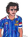 Cartoon: Michel Platini (small) by Pascal Kirchmair tagged michel,platini,art,arte,kunst,sport,sports,deporte,foot,soccer,fußball,football,futbol,futebol,artist,illustration,drawing,zeichnung,pascal,kirchmair,cartoon,caricature,karikatur,ilustracion,dibujo,desenho,ink,disegno,ilustracao,illustrazione,illustratie,dessin,de,presse,du,jour,of,the,day,tekening,teckning,cartum,vineta,comica,vignetta,caricatura,portrait,porträt,portret,retrato,ritratto,artwork,france,frankreich,gouache,edf,equipe,platoche,francia,franca,tricolores,tricolore,adidas