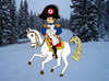 Cartoon: Napoleon in Tirol (small) by Pascal Kirchmair tagged defaite,andreas,hofer,innsbruck,schlacht,bergisel,berg,isel,tirol,winter,franzosenkaiser,empereur,franzosen,der,kaiser,bonaparte,napoleon