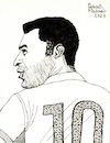 Cartoon: O Rei (small) by Pascal Kirchmair tagged pele,edson,arantes,do,nascimento,art,arte,kunst,sport,sports,deporte,foot,soccer,fußball,football,futbol,futebol,brasilien,bresil,brasil,brazil,fc,santos,manhattan,new,york,cosmos,upper,east,side,artist,hollywood,illustration,drawing,zeichnung,pascal,kirchmair,cartoon,caricature,karikatur,ilustracion,dibujo,desenho,ink,disegno,ilustracao,illustrazione,illustratie,dessin,de,presse,du,jour,of,the,day,tekening,teckning,cartum,vineta,comica,vignetta,caricatura,portrait,porträt,portret,retrato,ritratto,actor,acting,schauspieler,giant,black,pearl,die,schwarze,perle,number,numero,10,ten,diez,dix,zehn,dez,spielmacher