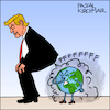 Cartoon: Paris climate agreement (small) by Pascal Kirchmair tagged donald,trump,farts,paris,climate,change,agreement,cartoon,caricature,karikatur,illustration,vignetta,dibujo,dessin,drawing,desenho,disegno