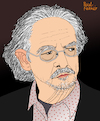 Cartoon: Peter Handke (small) by Pascal Kirchmair tagged laureate,nobelpreis,für,literatur,nobel,prize,in,literature,2019,peter,handke,austria,österreich,griffen,kärnten,schriftsteller,author,autor,autore,auteur,writer,illustration,drawing,zeichnung,pascal,kirchmair,cartoon,caricature,karikatur,ilustracion,dibujo,desenho,ink,disegno,ilustracao,illustrazione,illustratie,dessin,de,presse,du,jour,art,of,the,day,tekening,teckning,cartum,vineta,comica,vignetta,caricatura,portrait,porträt,portret,retrato,ritratto