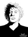 Cartoon: Philip Glass (small) by Pascal Kirchmair tagged philip glass illustration drawing zeichnung pascal kirchmair cartoon caricature karikatur ilustracion dibujo desenho ink disegno ilustracao illustrazione illustratie dessin de presse du jour art of the day tekening teckning cartum vineta comica vignetta caricatura portrait retrato ritratto portret kunst minimal music baltimore maryland composer musician musik musiker komponist usa porträt