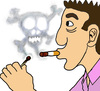 Cartoon: Rauchzeichen (small) by Pascal Kirchmair tagged cigarette,cigaret,fumee,rauchzeichen,cancer,zigarette,clope,krebs,tod,krankheit,gefahr,vorsicht,zeichen,sign,signe,signal,rauchen,fumer,stop,arreter,aufhören,smoke,dont,smoking,sucht,cartoon,addiction,dependence,dependance