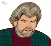 Cartoon: Reinhold Messner (small) by Pascal Kirchmair tagged reinhold,messner,mountain,museum,nanga,parbat,mount,everest,rupal,face,wand,bergsteiger,mountaineer,explorer,mmm,porträt,dibuix,illustration,drawing,zeichnung,pascal,kirchmair,cartoon,caricature,karikatur,ilustracion,dibujo,desenho,ink,disegno,ilustracao,illustrazione,illustratie,dessin,de,presse,du,jour,art,of,the,day,tekening,teckning,cartum,vineta,comica,vignetta,caricatura,portrait,retrato,ritratto,portret,k2,annapurna,lhotse,broad,peak,brixen,bozen,bressanone,südtirol,south,tyrol,tirol,oxygen