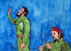 Cartoon: Revolucion cubana (small) by Pascal Kirchmair tagged revolucionarios fidel castro che guevara revolucion cubana cuba kuba kubanische revolution havanna speech rede habana la havane havana avana rivoluzione revolucao guerrilleros guerrilla caricature karikatur ilustracion illustration pascal kirchmair dibujo desenho drawing zeichnung disegno ilustracao illustrazione illustratie dessin de presse du jour art of the day tekening teckning cartum vineta comica vignetta caricatura portrait retrato ritratto portret porträt discurso discours discorso watercolor watercolour ink tusche