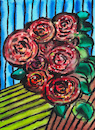 Cartoon: Roses (small) by Pascal Kirchmair tagged rosenstock,blumen,flowers,abstract,abstrakt,abstrakte,kunst,rosenstrauch,rosen,roses,bush,rosier,rosaio,roseira,rosal,rosas,rose,abstrait,abstracto,abstrato,astratto,blumenaquarell,aquarell,painting,bild,watercolor,watercolour,wild,cuadro,quadro,picture,garden,jardin,garten,peinture,dipinto,pittura,pintura,artwork,arte,art,illustration,drawing,zeichnung,pascal,kirchmair,ilustracion,dibujo,desenho,ink,disegno,ilustracao,illustrazione,illustratie,dessin,du,jour,of,the,day,tekening,teckning,giardino