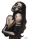 Cartoon: Sade Adu (small) by Pascal Kirchmair tagged your,love,is,king,sade,adu,rnb,jazz,smooth,operator,dibujo,desenho,disegno,cartoon,caricature,karikatur,caricatura,pascal,kirchmair,ilustracao,ilustracion,art,kunst,illustration,arte,artist,artiste,artista,künstler,ink,drawing,tusche,tuschezeichnung,zeichnung,illustrazione,illustratie,dessin,de,presse,du,jour,of,the,day,tekening,teckning,cartum,vineta,comica,vignetta,portrait,porträt,portret,retrato,ritratto,black,sepia,artwork,music,musik,musician,musiker,musicien,soul,grammy,grammys,singer,songwriter