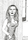 Cartoon: Scarlett Johansson (small) by Pascal Kirchmair tagged scarlett,johansson,furacao,sexpot,bombe,sexuelle,de,sexe,bombasse,sexy,sensual,sinnlich,sensuelle,blonde,bombshell,sexbombe,sexbomb,marilyn,monroe,ink,drawing,tusche,tuschezeichnung,schauspielerin,actress,actrice,actriz,attrice,atriz,artist,art,hollywood,illustration,zeichnung,pascal,kirchmair,cartoon,caricature,karikatur,ilustracion,dibujo,desenho,disegno,ilustracao,illustrazione,illustratie,dessin,presse,du,jour,of,the,day,tekening,teckning,cartum,vineta,comica,vignetta,caricatura,portrait,porträt,portret,retrato,ritratto,kussmund