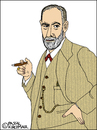 Cartoon: Sigmund Freud (small) by Pascal Kirchmair tagged psychotherapie sigmund freud psychoanalyse karikatur caricature cartoon portrait retrato ritratto illustration dibujo desenho disegno dessin zeichnung wien austria österreich vienne vienna