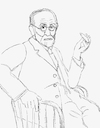 Cartoon: Sigmund Freud (small) by Pascal Kirchmair tagged sigmund freud psicoanalisi analisi psychanalyse psicoanalisis psychoanalysis psychoanalyse author autor autore auteur illustration drawing zeichnung pascal kirchmair cartoon caricature karikatur ilustracion dibujo desenho ink disegno ilustracao illustrazione illustratie dessin de presse du jour art of the day tekening teckning cartum vineta comica vignetta caricatura portrait porträt portret retrato ritratto wien austria österreich habsburger monarchie vienne vienna autriche