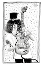 Cartoon: Slash (small) by Pascal Kirchmair tagged lead,guitar,guitarist,gitarrist,gitarre,slash,saul,hudson,band,group,guns,roses,rock,star,musik,musiker,musician,music,singer,songwriter,composer,illustration,drawing,zeichnung,pascal,kirchmair,cartoon,caricature,karikatur,ilustracion,dibujo,desenho,ink,disegno,ilustracao,illustrazione,illustratie,dessin,de,presse,du,jour,art,of,the,day,tekening,teckning,cartum,vineta,comica,vignetta,caricatura,portrait,portret,retrato,ritratto,porträt