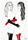 Cartoon: Strip (small) by Pascal Kirchmair tagged burlesque,show,strip,striptease,ink,drawing,tusche,zeichnung,lingerie,art,arte,kunst,milf,mature,housewife,hausfrau,caricatura,cartoon,caricature,karikatur,illustration,dessin,pascal,kirchmair,portrait,retrato,ritratto,dibujo,desenho,powerfrau,sexy,girl,sensual,sabrosa,ilustracion,ilustracao,dangerous,woman,domina,mistress,femdom,dominatrix,gefährlich,porträt,sensuelle,herrin,sklavin,bdsm,slave,esclave,sex,sexo,erotik,erotic,erotismo,eroticism,erotisme,erotica,femme,frau