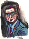 Cartoon: Thomas de Maiziere (small) by Pascal Kirchmair tagged thomas,de,maiziere,karikatur,portrait,cartoon,caricature