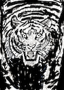 Cartoon: Tiger (small) by Pascal Kirchmair tagged predator,raubkatze,predateur,felin,felino,fauve,predador,predatore,tiger,tigre,big,cat,cats,katzen,gatos,gatti,chats,illustration,ink,drawing,zeichnung,pascal,kirchmair,cartoon,caricature,karikatur,ilustracion,dibujo,desenho,ilustracao,illustrazione,illustratie,dessin,de,presse,tekening,teckning,cartum,vineta,comica,vignetta,caricatura,tusche,tuschezeichnung,portrait,retrato,porträt,ritratto,art,arte,kunst,artwork