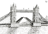 Cartoon: Tower Bridge (small) by Pascal Kirchmair tagged tower,bridge,london,themse,thames,tamise,tamigi,tamesis,tamisa,arte,pascal,kirchmair,illustration,ink,drawing,tusche,tuschezeichnung,zeichnung,ilustracion,dibujo,desenho,disegno,ilustracao,illustrazione,illustratie,dessin,de,presse,du,jour,art,of,the,day,tekening,teckning,great,little,britain,england,united,kingdom,encre,chine,tinta,da,china,nanquim,inchiostro,di,kunst,architektur,architecture,architettura,arquitetura,arquitectura,monument,sehenswürdigkeit,londres,londra