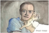 Cartoon: Truman Capote (small) by Pascal Kirchmair tagged truman capote portrait retrato caricature karikatur illustration watercolour aquarell drawing cartoon zeichnung desenho disegno vignetta dibujo dessin schriftsteller scrittore ecrivain author auteur autor