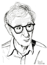 Cartoon: Woody Allen (small) by Pascal Kirchmair tagged woody allen portrait retrato drawing illustration zeichnung ilustracion ilustracao dibujo desenho dessin disegno pascal kirchmair illustratie illustrazione tekening teckning ritratto