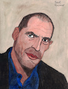 Cartoon: Yanis Varoufakis (small) by Pascal Kirchmair tagged yanis varoufakis portrait retrato drawing illustration dibujo caricature caricatura karikatur pascal kirchmair desenho dessin ilustracion ilustracao illustrazione zeichnung cartoon greece griechenland grece grecia