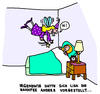 Cartoon: Zahnfee - Tooth Fairy (small) by Pascal Kirchmair tagged zahnfee tooth fairy teeth zähne