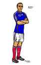 Cartoon: Zinedine Zidane (small) by Pascal Kirchmair tagged zinedine,zidane,zizou,illustration,caricature,dessin,karikatur,cartoon,france,frankreich