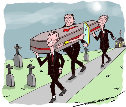 Never say die By kar2nist | Religion Cartoon | TOONPOOL