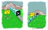 Cartoon: Cussed train (small) by kar2nist tagged train,tunnels