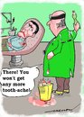 Cartoon: dental solution (small) by kar2nist tagged dentist,extraction,tooth,ache