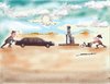 Cartoon: End Game (small) by kar2nist tagged petrol,pump,empty,desert,mobike,rolls,royce