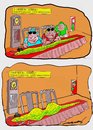 Cartoon: exotic food (small) by kar2nist tagged east,travel,food,anaconda,chinesefood,tourist