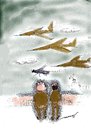 Cartoon: Flypast (small) by kar2nist tagged military,fly,flaypast,planes,airshow