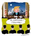 Cartoon: global warming (small) by kar2nist tagged usa,president,trump,global,warming