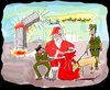 Cartoon: Hit and Run santa (small) by kar2nist tagged santa,claus,accidents